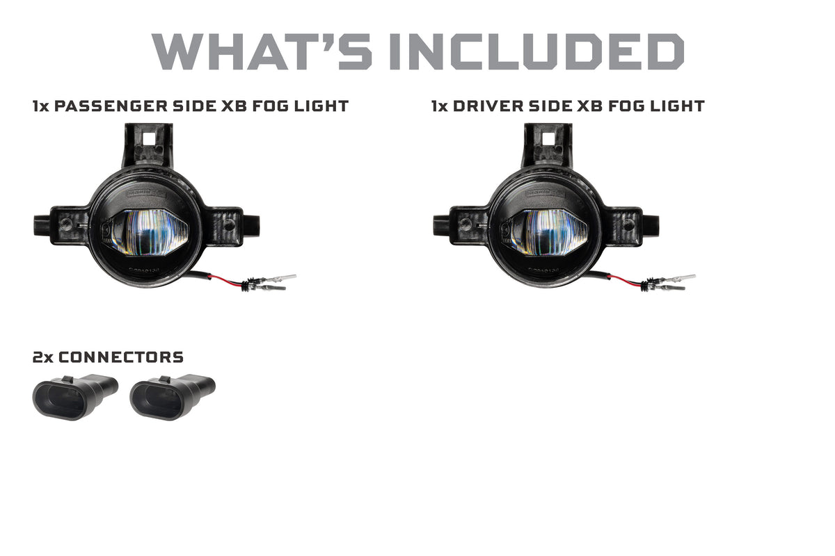 XB LED Fogs: Type Mopar Projector (Set) - Fog Lights (Image 3 of 6)