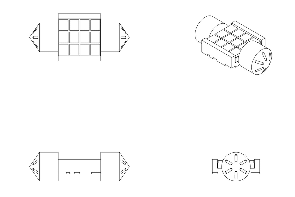 Festoon: XB LED 2.0 (31mm) - Signal/Brake/Interior (Image 6 of 6)