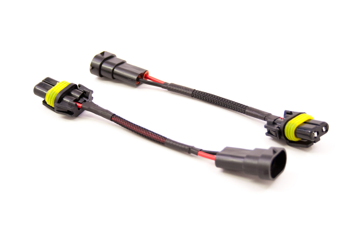 Adapter: 9007 Male to H4 Female - Wiring Parts (Image 1 of 6)