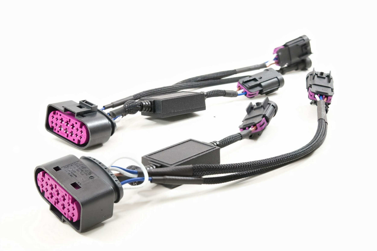Conversion Harness: 13-18 Ram OEM Projector Headlights (Set) - Relay Harnesses (Image 1 of 4)