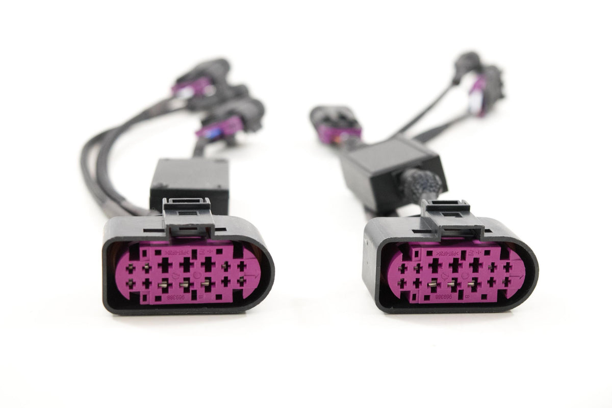 Conversion Harness: 13-18 Ram OEM Projector Headlights (Set) - Relay Harnesses (Image 3 of 4)