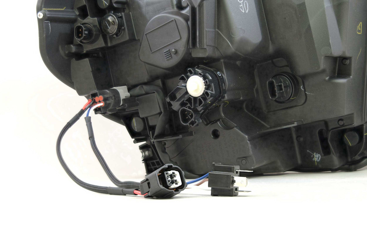 Spare Parts: Tundra OEM LED DRL Adapter Harness Replacement - Relay Harnesses (Image 3 of 6)