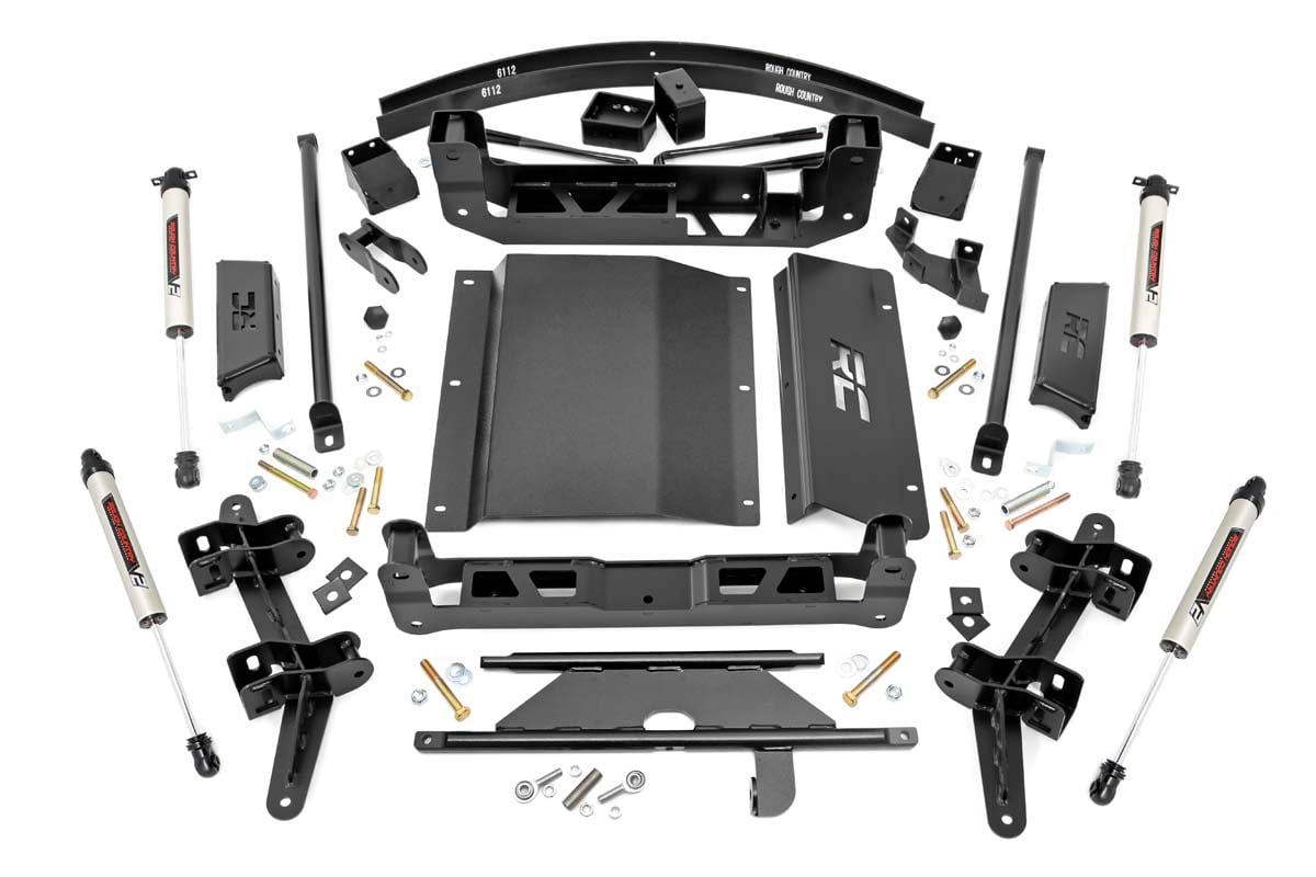 6 Inch Lift Kit | V2 | Chevy/GMC 1500 Truck & SUV 4WD (1988-1999) - Susp Lift Kits 4wd (Image 2 of 5)