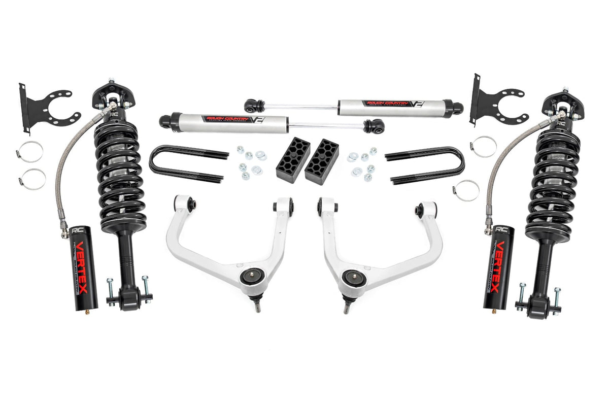 3.5 Inch Lift Kit | Vertex/V2 | Rear Mono Leaf | Chevy Silverado 1500 (22-24) - Vertex Kits (Image 1 of 6)