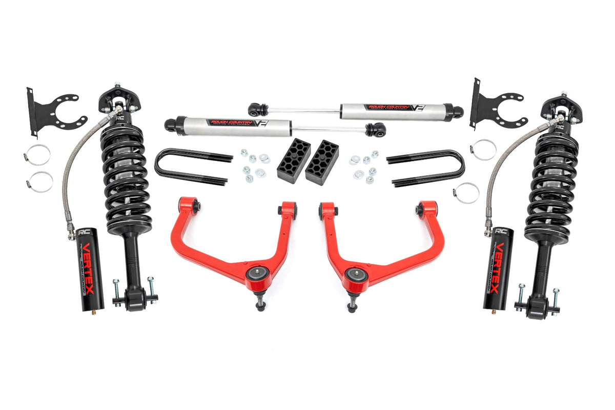 3.5 Inch Lift Kit | Vertex/V2 | Rear Mono Leaf | Chevy Silverado 1500 (22-24) - Vertex Kits (Image 1 of 6)