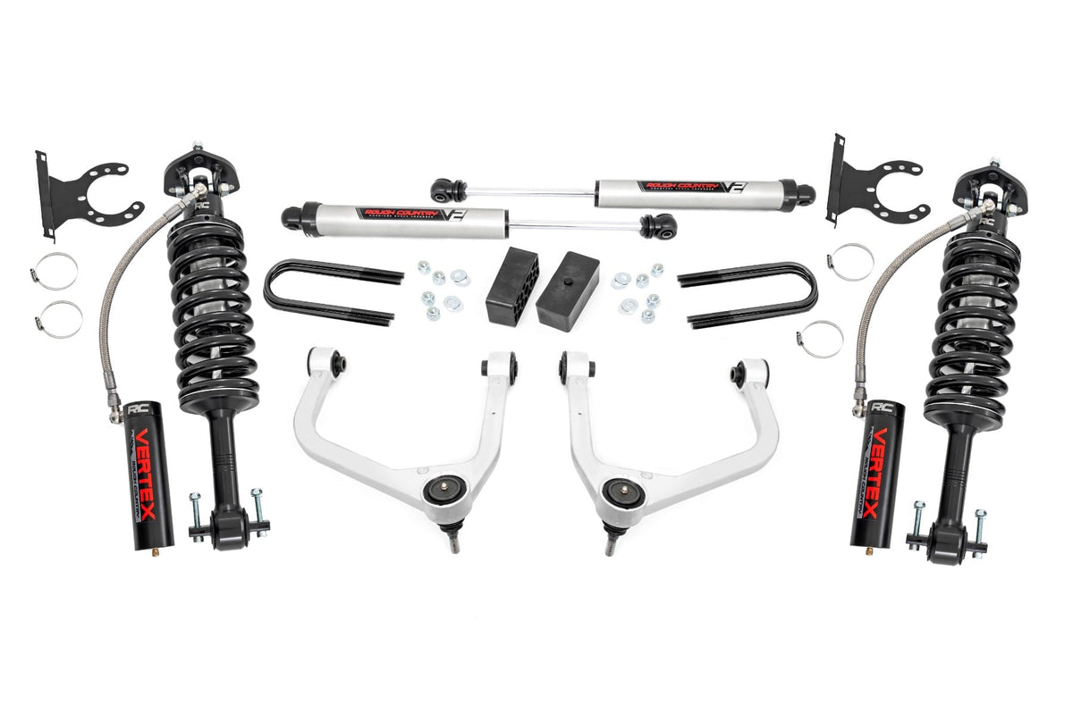 3.5 Inch Lift Kit | Mono Leaf Rear | Vertex/V2 | GMC Sierra 1500 (19-24) - Vertex Kits (Image 1 of 6)
