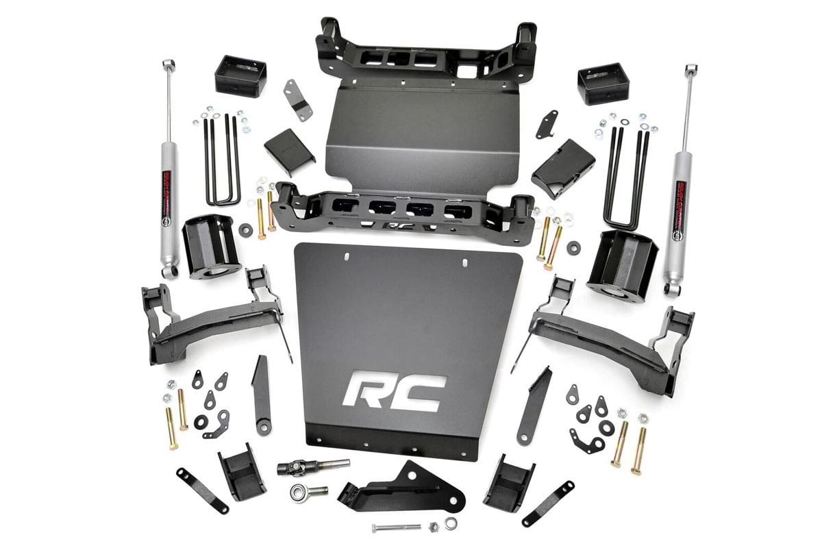 RC 5 Inch Lift Kit | Bracket | N3 Struts | Chevy/GMC 1500 (14-18 & Classic) (manufacturer page)