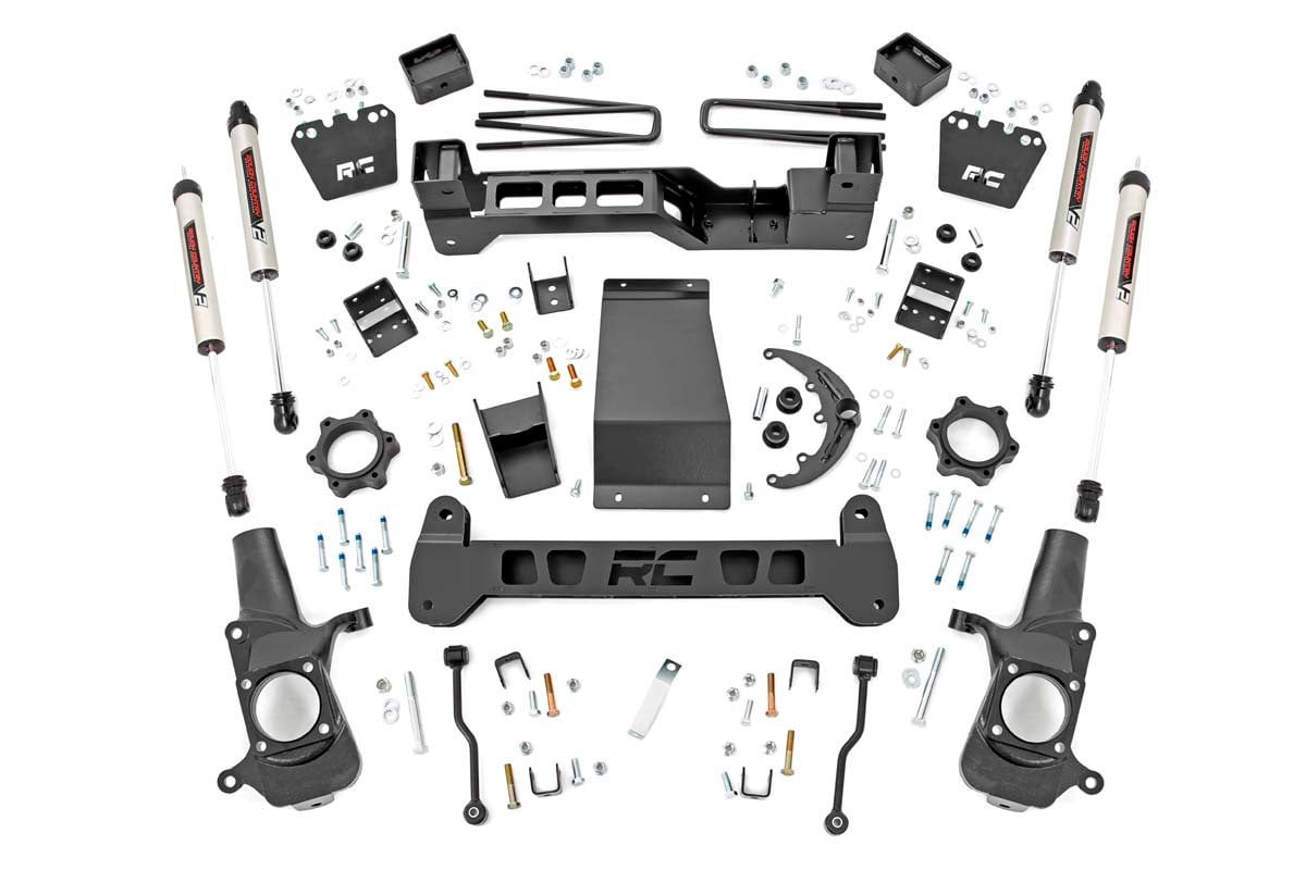 Rough Country 29770 6 Inch Lift Kit | V2 | Chevy Silverado & GMC Sierra 2500HD 4WD (2001-2010) - Image 1
