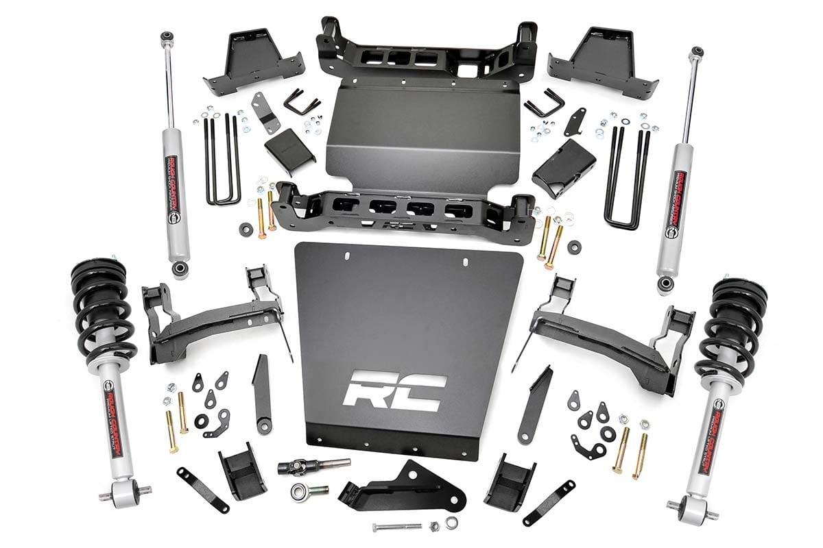 RC 7 Inch Lift Kit | Bracket | Vertex/V2 Shks | Chevy/GMC 1500 (14-16) (manufacturer page)