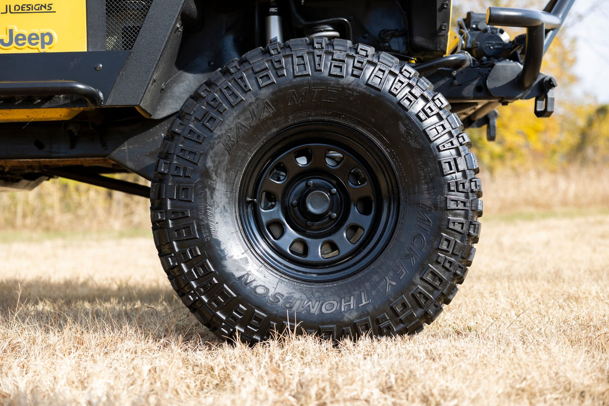 Steel Wheel | Black | 17x9 | 5x5 | 3.30 Bore | -12 - RC Wheels (Image 4 of 6)