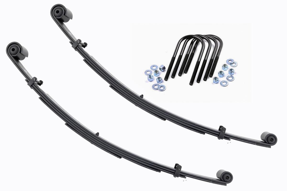 Rough Country 8060Kit Front Leaf Springs | 2.5" Lift | Pair | Ford Excursion/F-250 Super Duty/F-350 Super Duty 4WD - Image 1