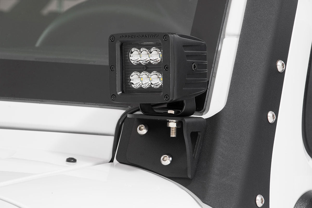 2 Inch Black Series LED Light Pods | Spot | Square - Lighting & Acc (Image 5 of 5)