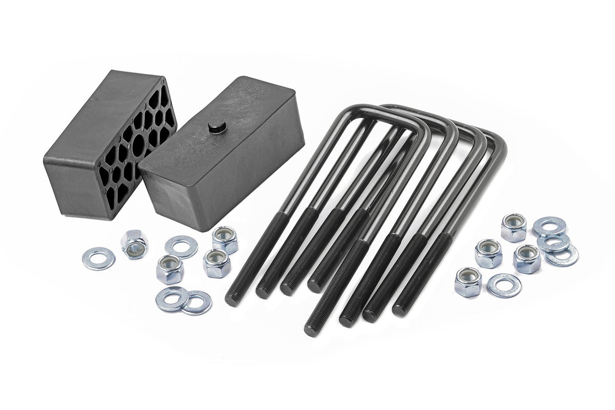 2 Inch Block & U-Bolt Kit | Toyota Truck/Tacoma/Tundra - Susp Accessories