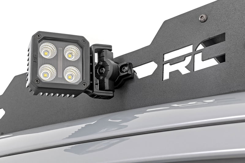 RC Black Series LED Light Pair | 2 Inch | Flood | Swivel Mount (manufacturer page)