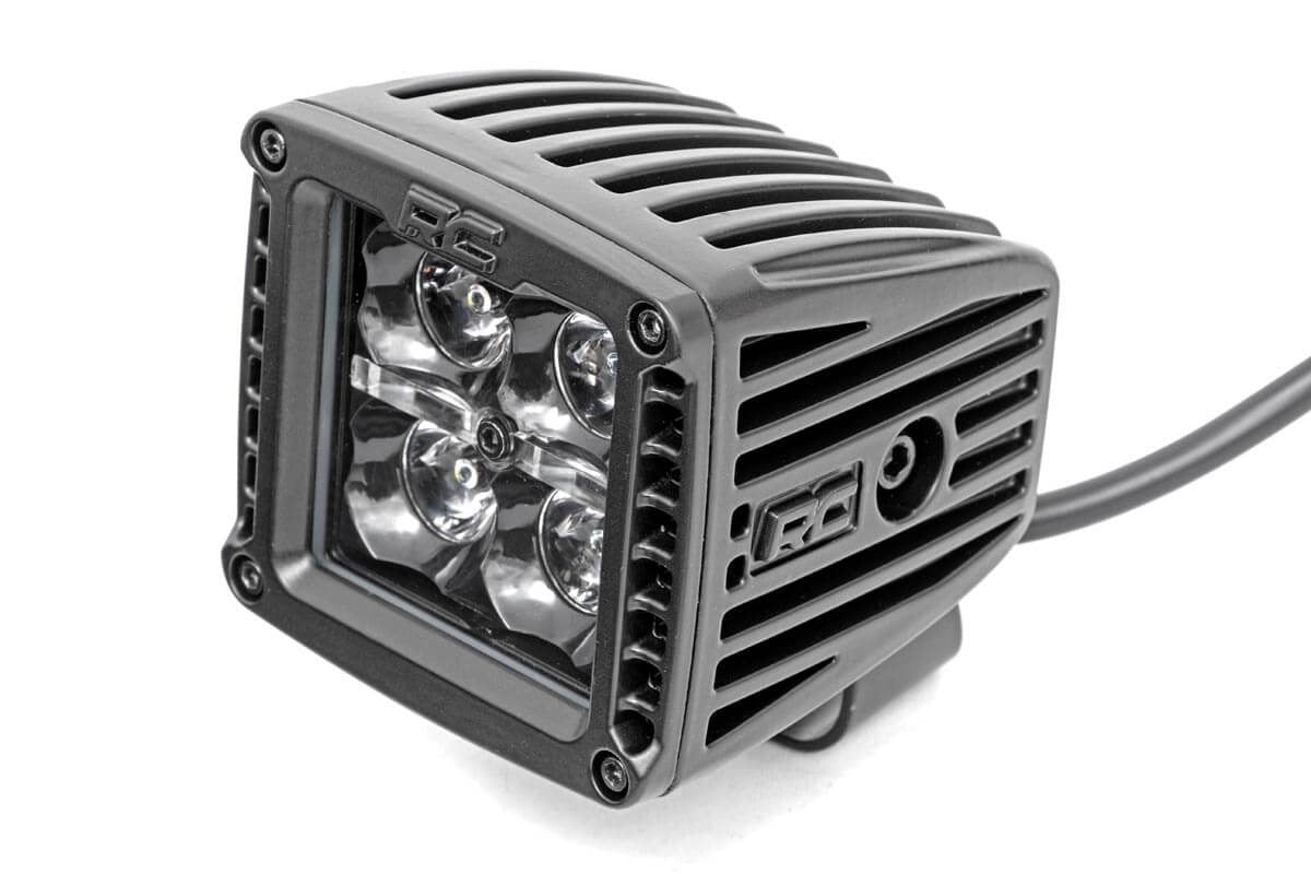 2 Inch Black Series LED Light Pods | Spot | Square |  Amber DRL - Lighting & Acc (Image 3 of 6)