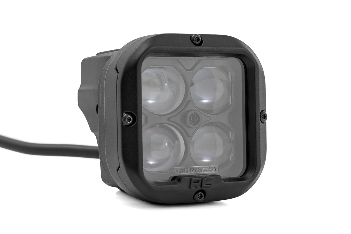 Rough Country 70115 2 Inch SAE Driving Light Pods | Pair - Image 2