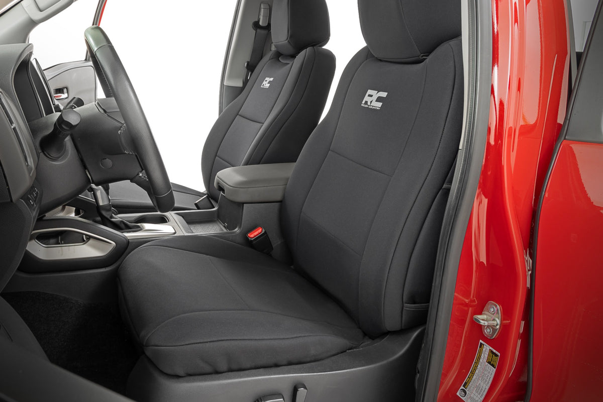 Rough Country 91058 Seat Covers | FR & RR | Crew Cab | Nissan Frontier 2WD/4WD (2022-2026) - Image 2