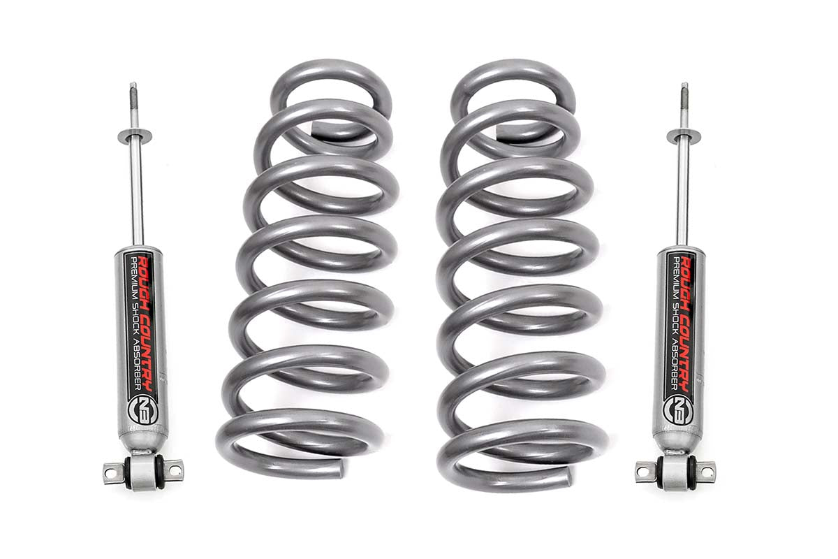 Rough Country 30430 2 Inch Leveling Kit | N3 Shocks | Ram 1500 2WD (2009-2018 & Classic) - Image 1