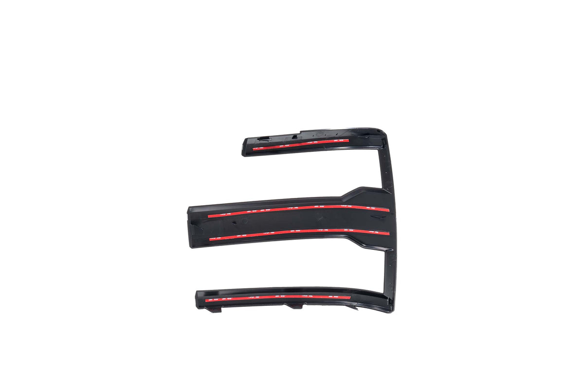 XB LED Headlight Trim Bezels: LF541 (Unfinished / Set) - Headlights (Image 3 of 3)