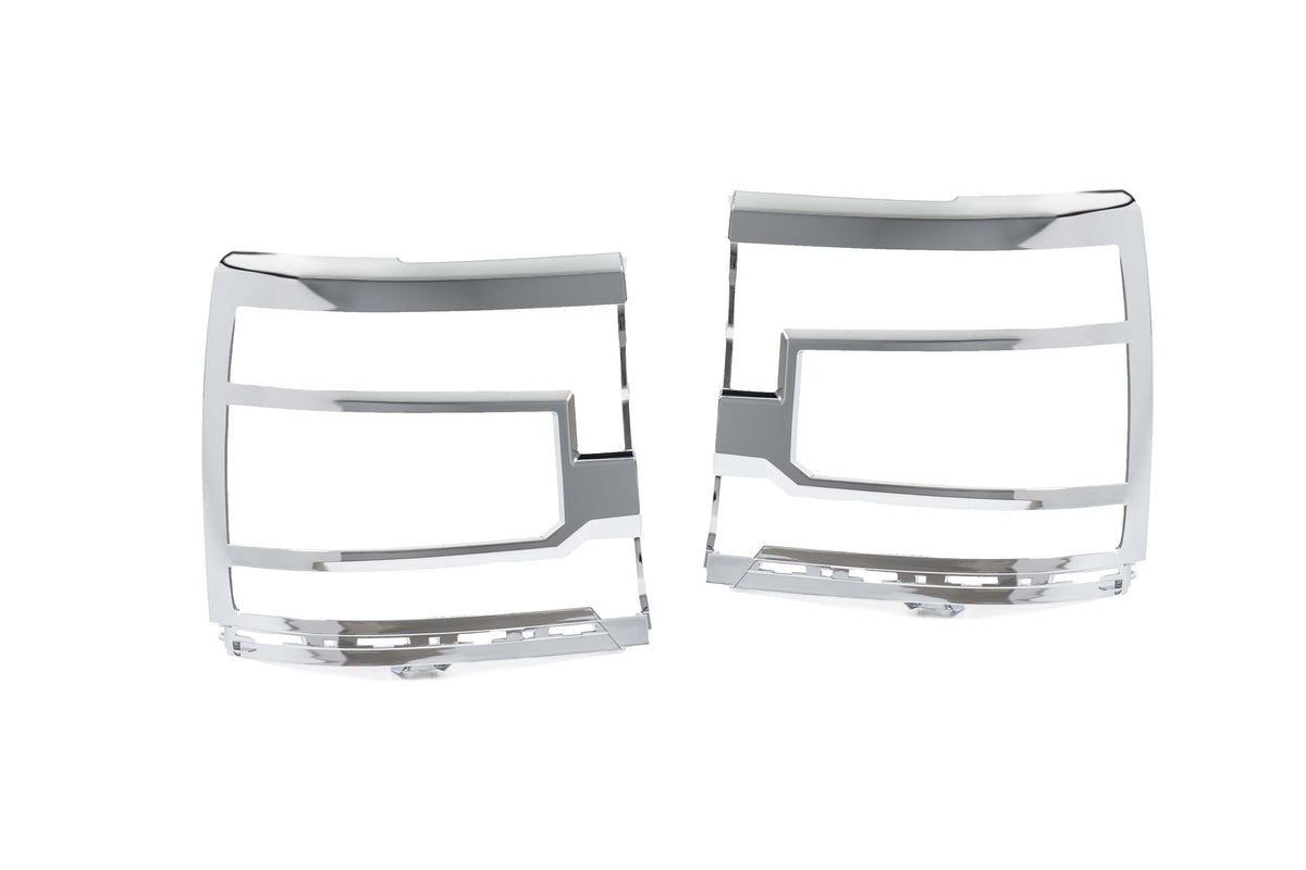 XB LED Headlight Trim Bezels: LF542 (Chrome / Set) - Headlights (Image 1 of 3)