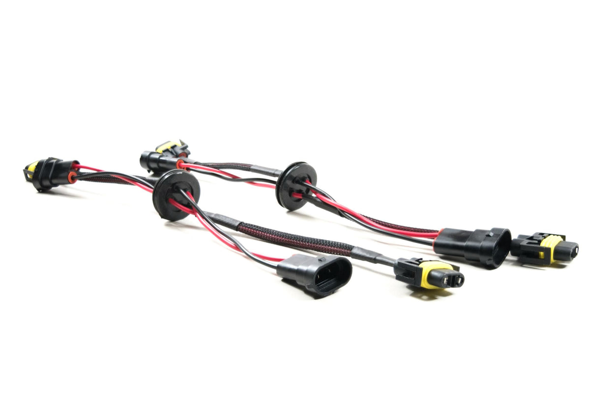 Harness: H-Series housing pass-through cables w/ grommet (H11)(2x) - Wiring Parts (Image 1 of 3)