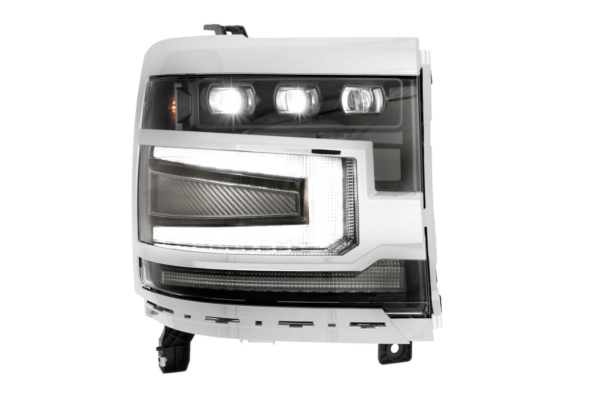 XB LED Headlights: Chevrolet Silverado 1500 (16-18 / Set) - Headlights (Image 6 of 6)