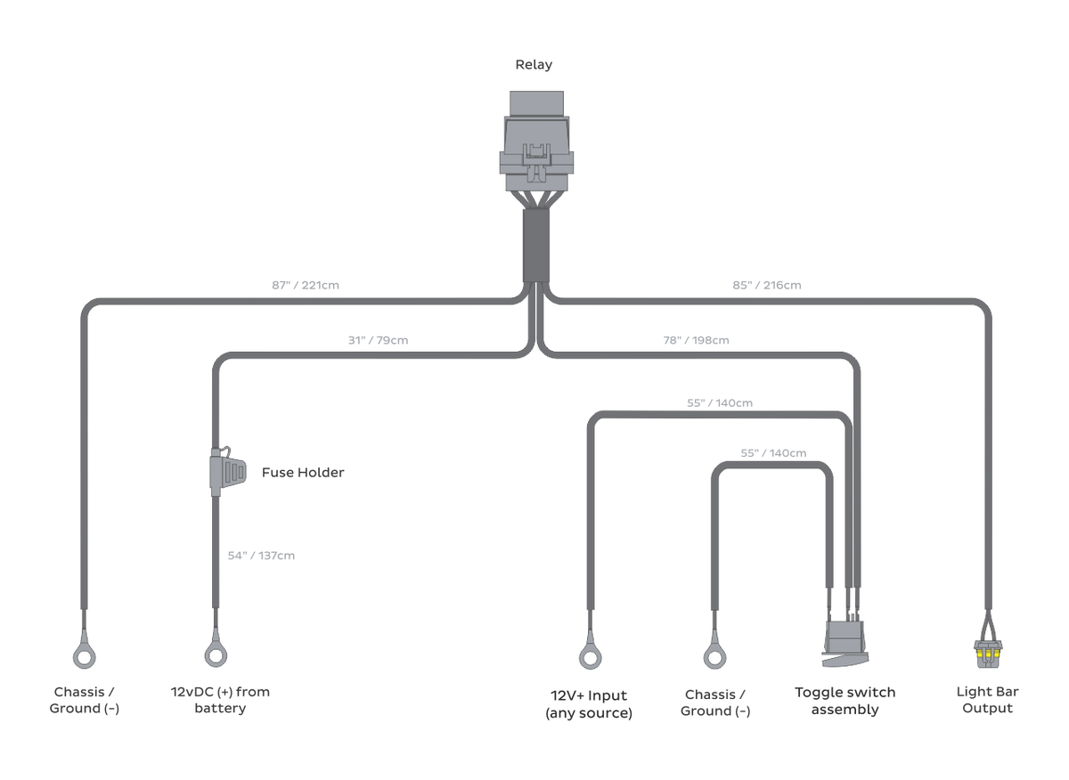 HD Relay: Light Bar - Relay Harnesses (Image 3 of 6)