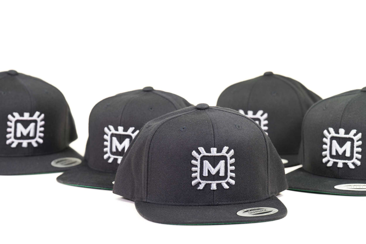 Hat: (Black / Snap Back) - Swag (Image 1 of 4)