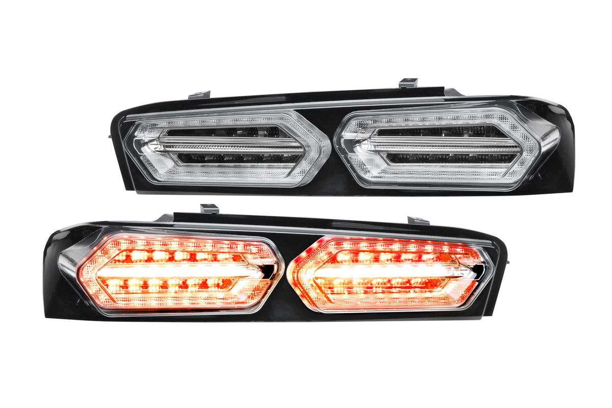 XB LED Tail Lights: Chevrolet Camaro (16-18 / Smoked Lens Facelift / Set) - Tail Lights (Image 1 of 6)