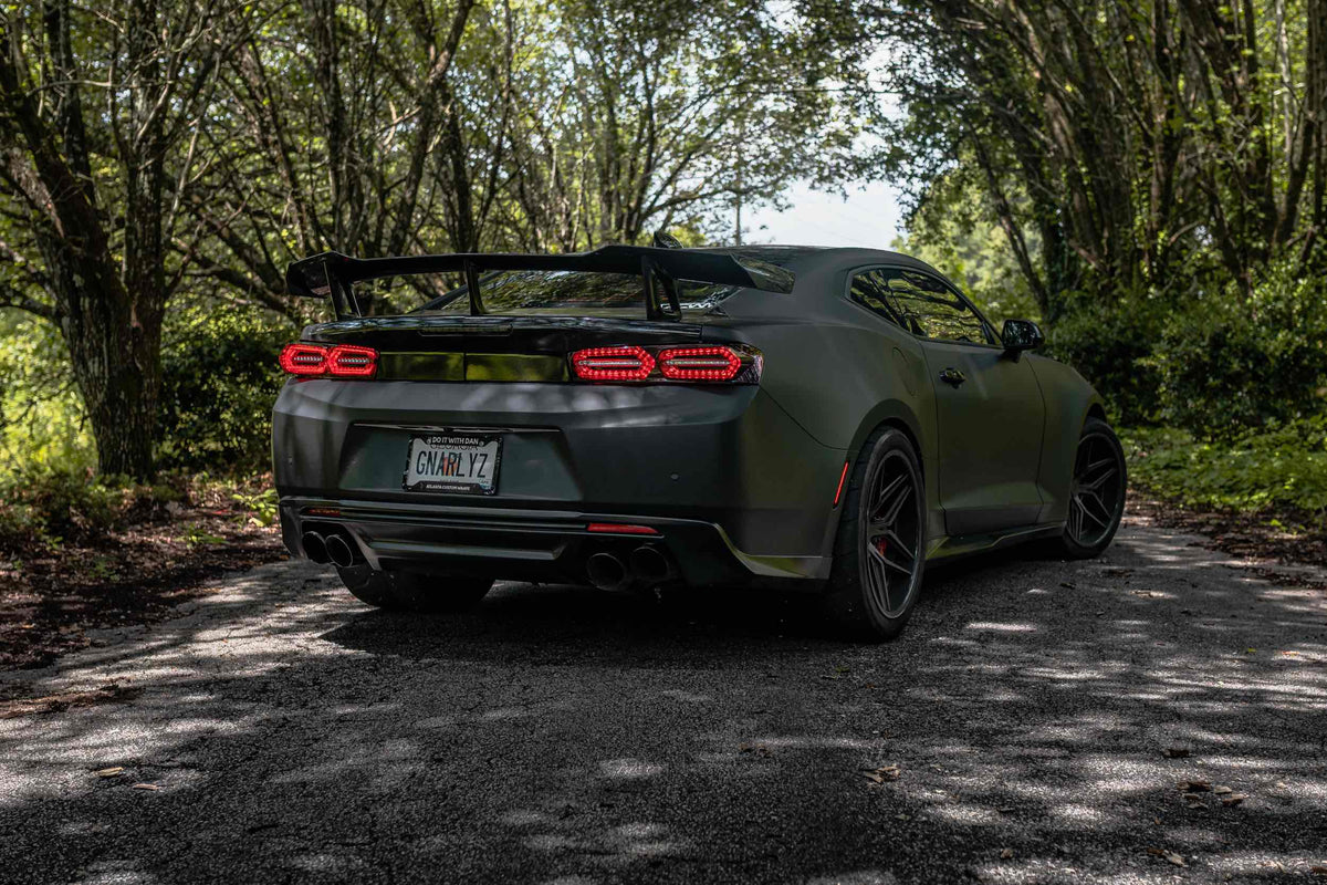 XB LED Tail Lights: Chevrolet Camaro (16-18 / Smoked Lens Facelift / Set) - Tail Lights (Image 6 of 6)