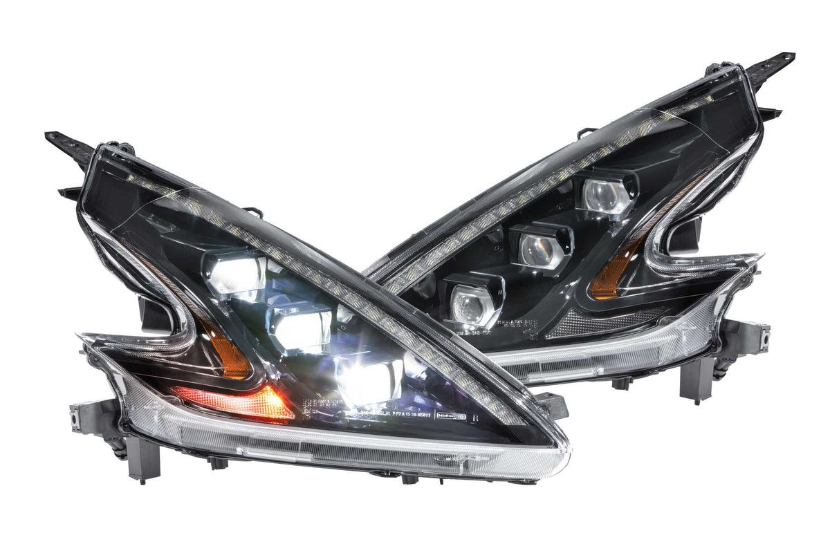 XB LED Headlights: Nissan 370Z (09-21 / LHD / Set) - Headlights (Image 1 of 6)