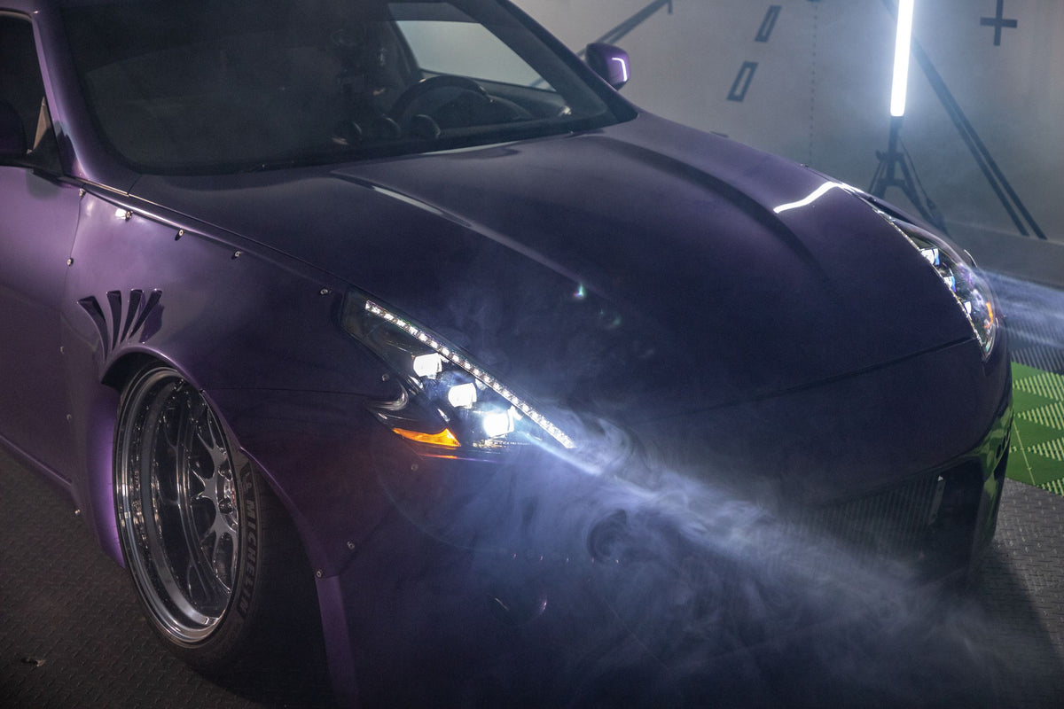 XB LED Headlights: Nissan 370Z (09-21 / LHD / Set) - Headlights (Image 4 of 6)