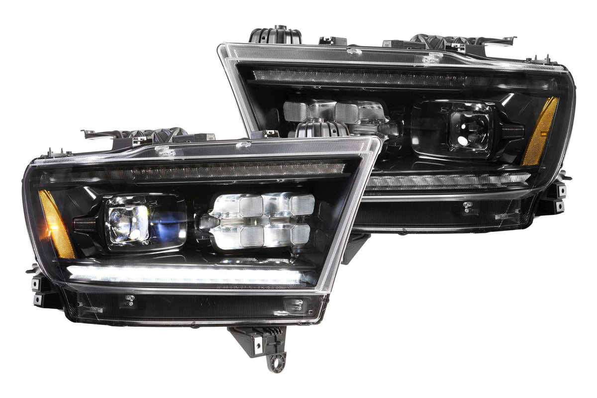 XB LED Headlights: Dodge Ram 1500 (19+ / Set) - Headlights (Image 1 of 6)