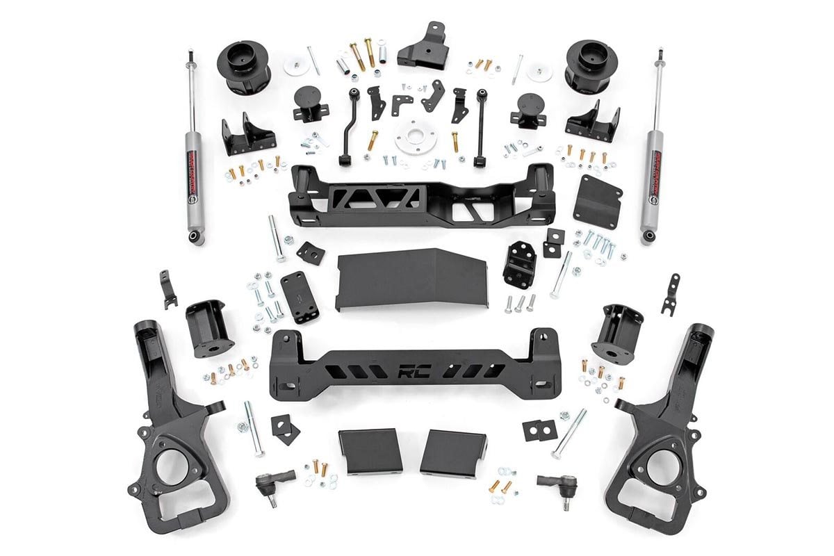 RC 5 Inch Lift Kit | 22XL | Air Ride | Ram 1500 4WD (2019-2024) (manufacturer page)