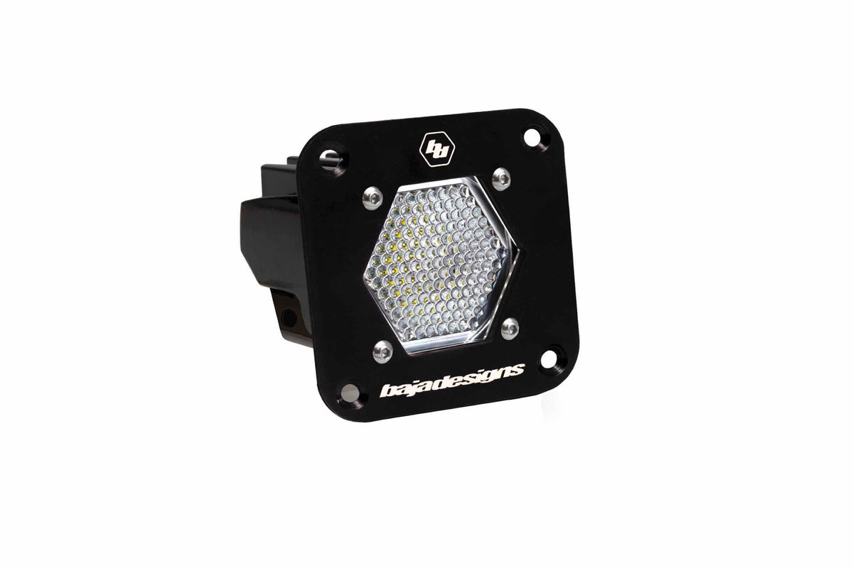 BD S1 LED Pod w/ Flush Mount (Each / White / Wide Beam) - Off Road - Universal (Image 1 of 5)