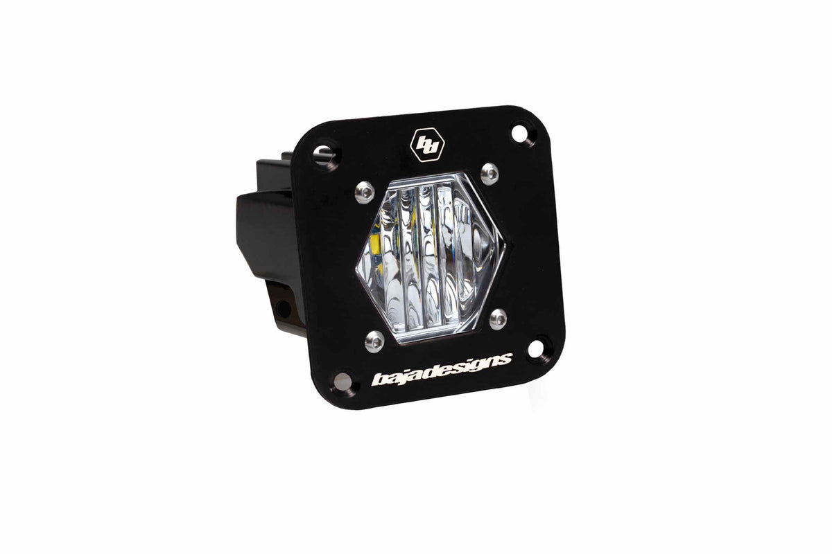 BD S1 LED Pod w/ Flush Mount (Each / White / Wide Beam) - Off Road - Universal (Image 2 of 5)