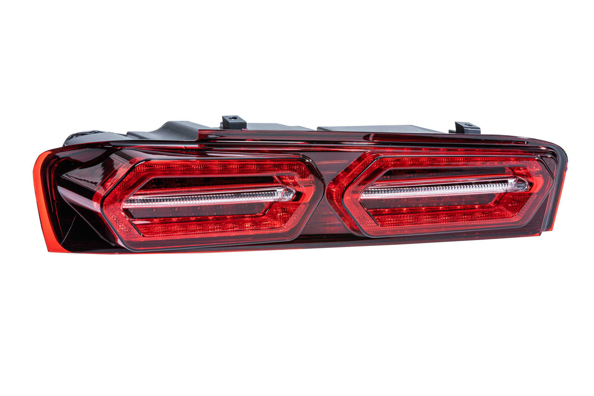 XB LED Tail Lights: Chevrolet Camaro (16-18 / Red Lens Facelift / Set) - Tail Lights (Image 2 of 6)