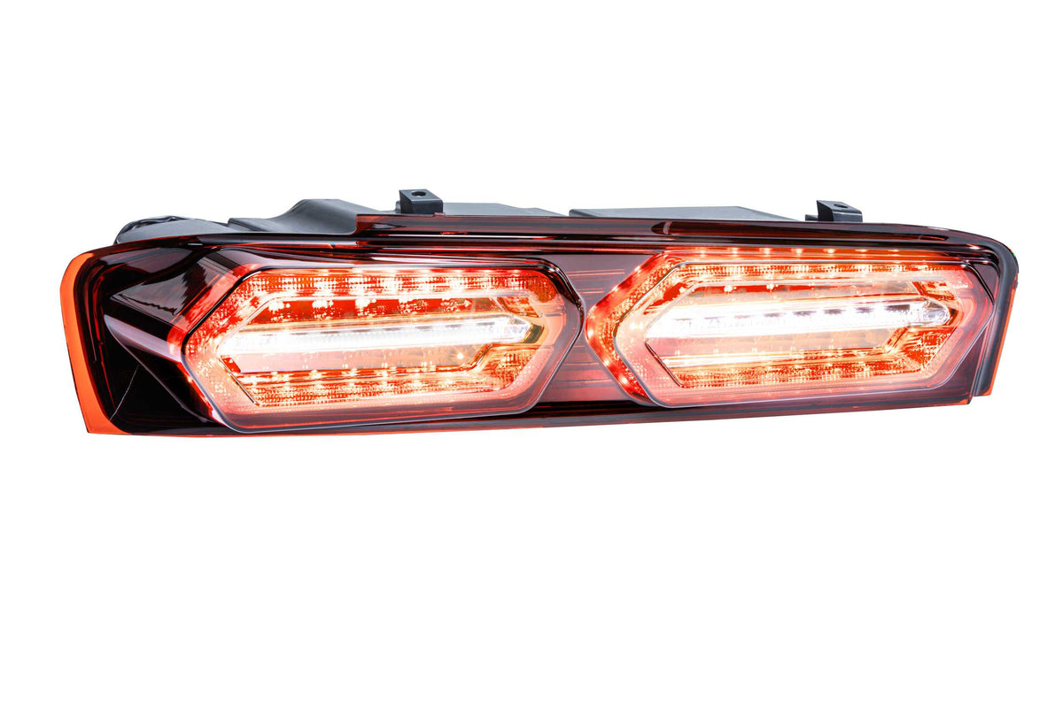 XB LED Tail Lights: Chevrolet Camaro (16-18 / Red Lens Facelift / Set) - Tail Lights (Image 3 of 6)