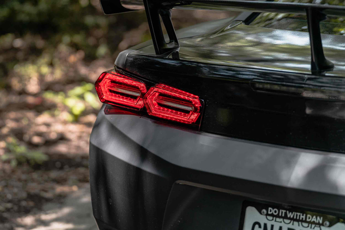 XB LED Tail Lights: Chevrolet Camaro (16-18 / Red Lens Facelift / Set) - Tail Lights (Image 6 of 6)