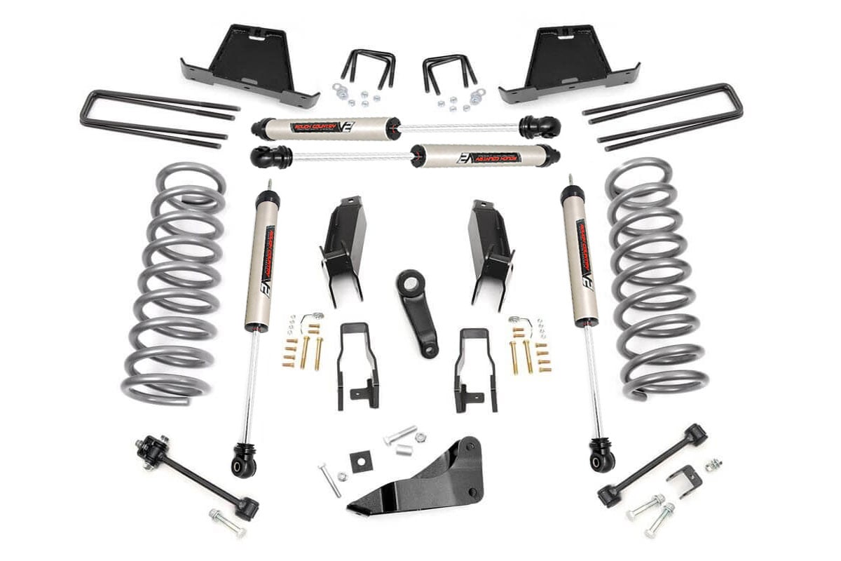 Rough Country 39270 5 Inch Lift Kit | Diesel | V2 | Ram 2500/3500 4WD (2003-2007) - Image 1