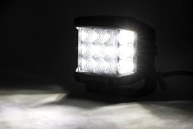 RC 3 Inch Chrome Series LED Lights | Wide Angle Osram | Pair (manufacturer page)