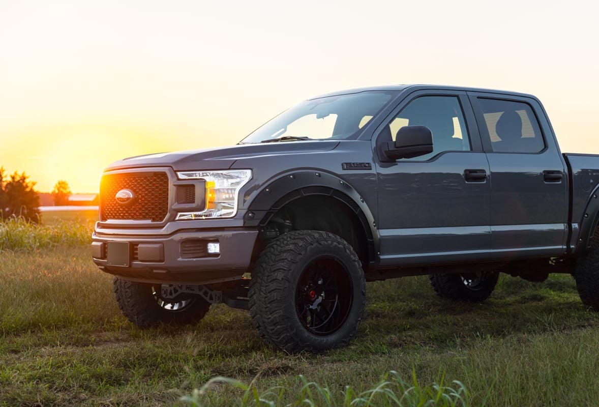 Defender Fender Flares | G1 Absolute Black | Ford F-150 2WD/4WD (2015-2020) - Fender Flares (Image 3 of 6)