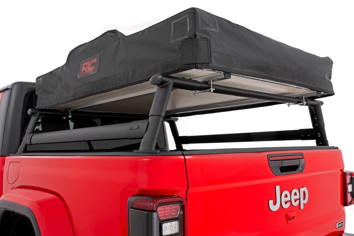 Bed Rack | Half Rack | Aluminum | Jeep Gladiator JT 4WD (2020-2026) - Cargo Management (Image 1 of 6)