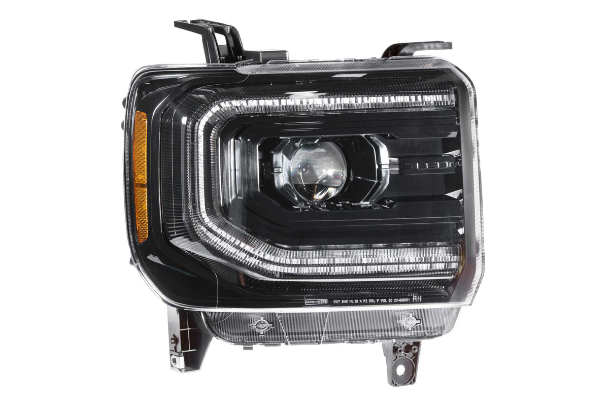 XB LED Headlights: GMC Sierra (14-18 / Set) - Headlights (Image 2 of 6)