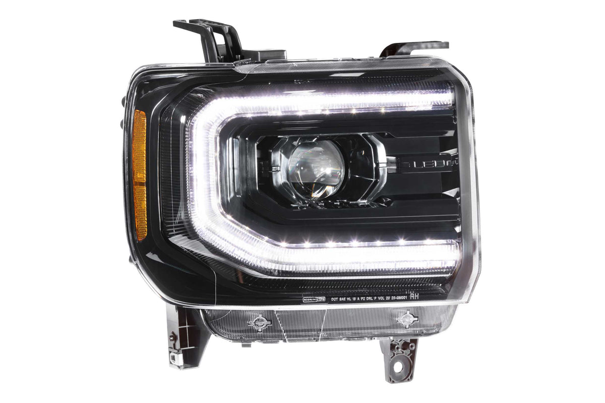 XB LED Headlights: GMC Sierra (14-18 / Set) - Headlights (Image 3 of 6)