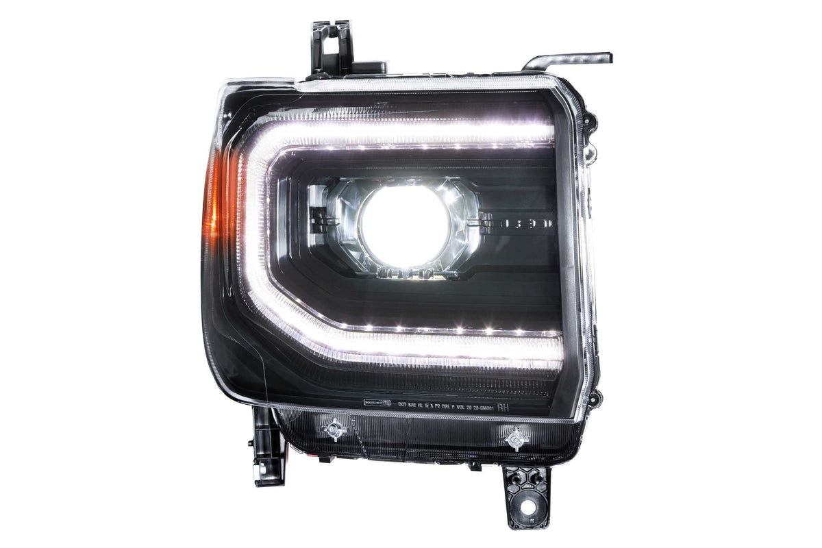 XB LED Headlights: GMC Sierra (14-18 / Set) - Headlights (Image 4 of 6)