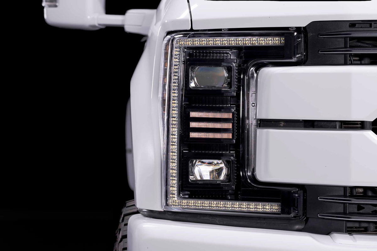 XB Hybrid LED Headlights: Ford Super Duty (17-19 / Set) - Headlights (Image 6 of 6)