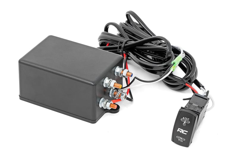 RC 4500-LB Winch W/ Remote | UTV | Synthetic Rope (manufacturer page)