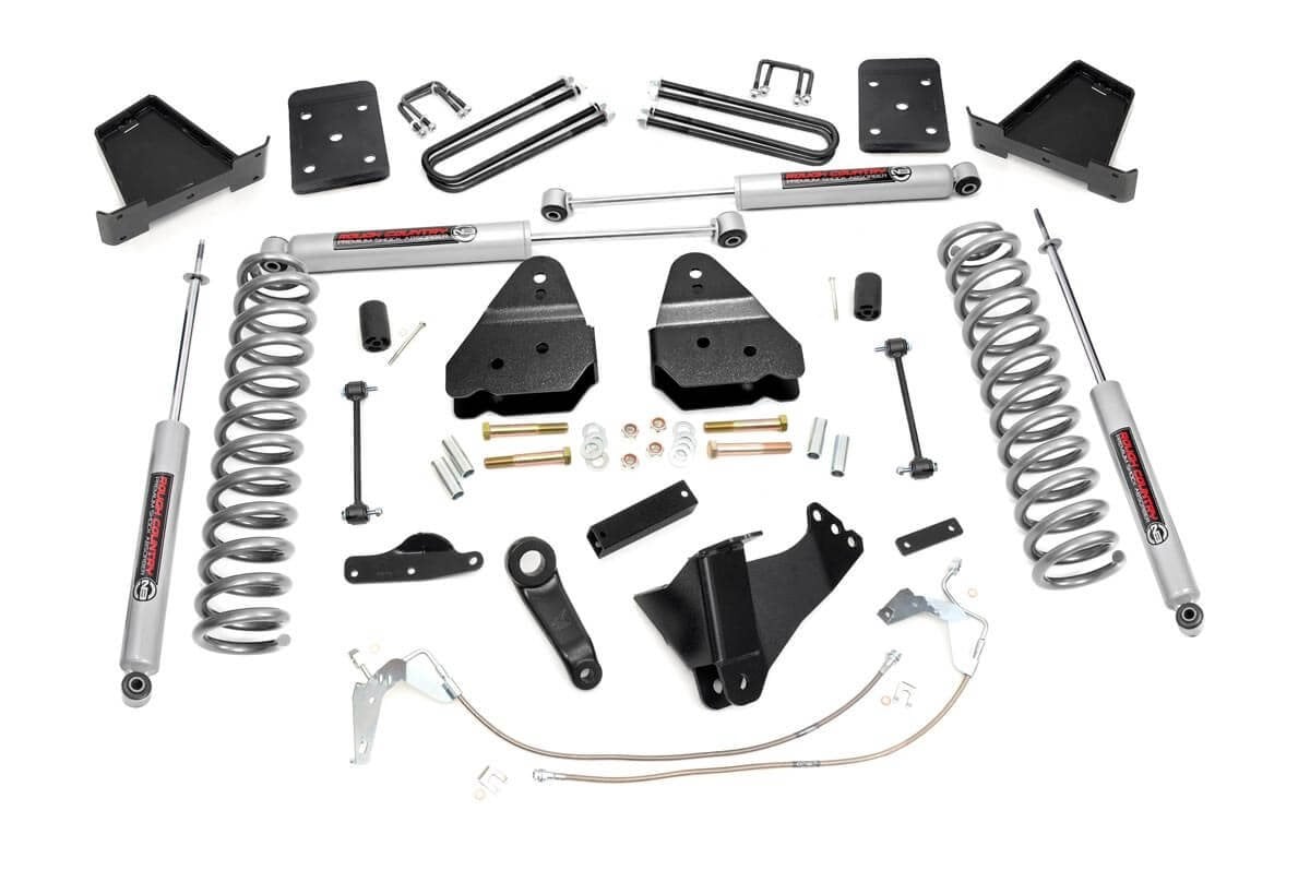 4.5 Inch Lift Kit | Ford F-250/F-350 Super Duty 4WD (2008-2010) - Susp Lift Kits 4wd