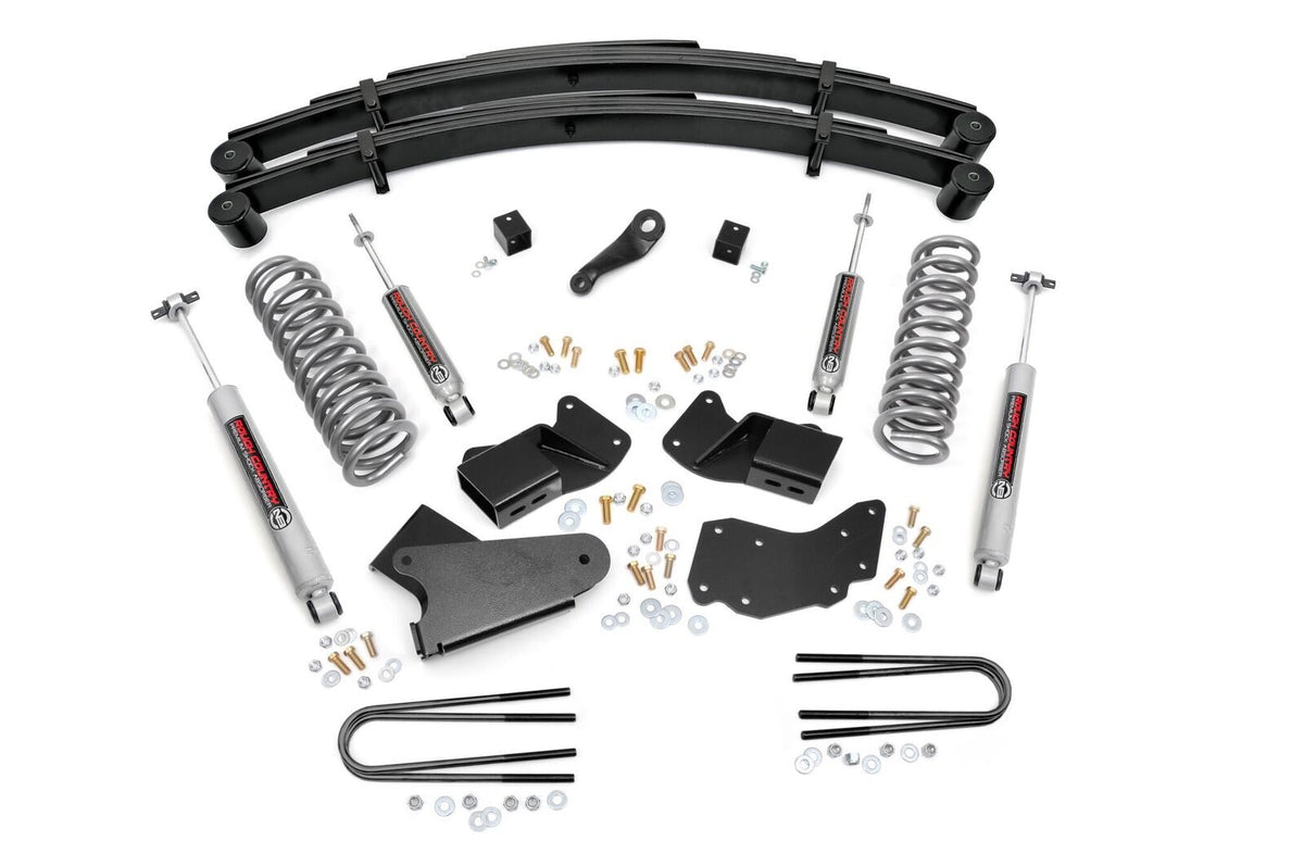 4 Inch Lift Kit | Rear Springs | Ford Ranger 4WD (1983-1997) - Susp Lift Kits 4wd (Image 1 of 2)